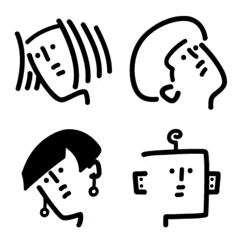 Simple_people_Emojis -KIZETSU- 2