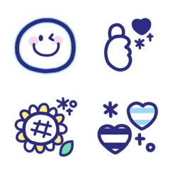 Marin Blue everyday Emoji(1)