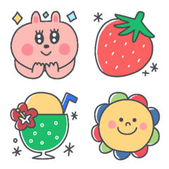 Simple variety of emojis part2.