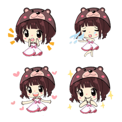 Snow japan girl Emoji