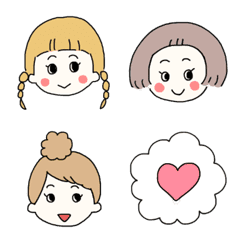 Otona Kawaii! girls' Emoji