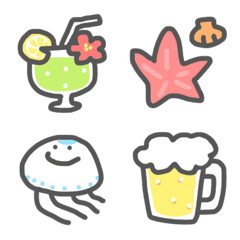 Loose Emoji  summer