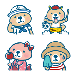 Rakko-san  Summer emoji