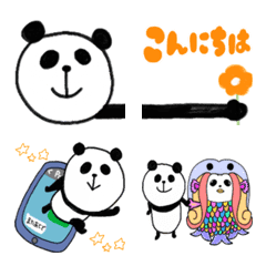 (Emoji)Honorific panda