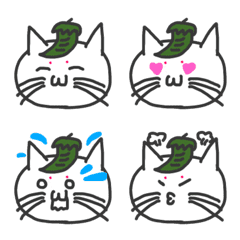 nekomame series shironeko emoji