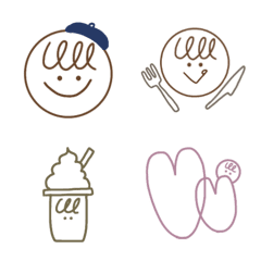 simple smile Emoji graffiti part2