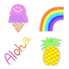 simple summer emoji