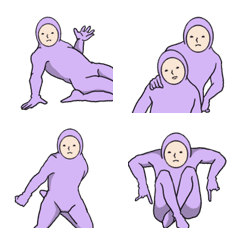 purple human Emoji.11