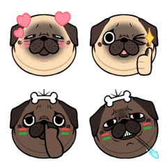 Pug-Apo & oppa emoji