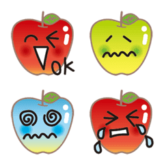 fruit monster apple