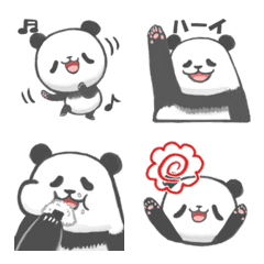 Panda emoji that say bad things