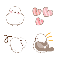 Cute Shimaenaga emoji 