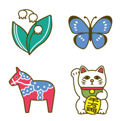 Good luck symbols and charms Emoji