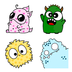 Cute lil' monsters