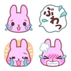 Thoroughly! Crying rabbit emoji