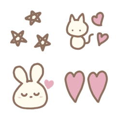 A cute rabbit emoji