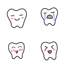 色々な表情の歯
