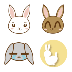 Emoticons for those who like rabits