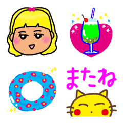 Yuriko's emoji
