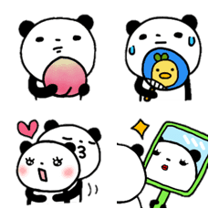 a graffiti panda Emoji 23