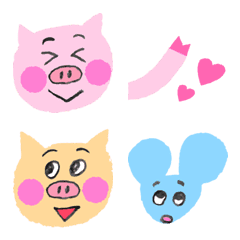 lovely pigs Emoji