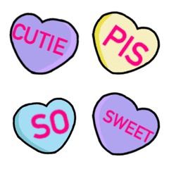 quickly Hearts emoji