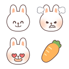 Rabbit's Emoji created by Suu