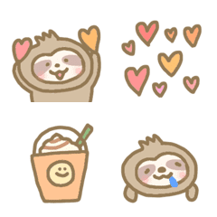 Everyday lovely kawaii cute sloth deco