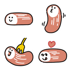 Crab stick Emoji