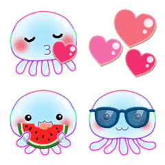 Cute jellyfish2(Emoji)