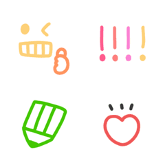 colorful simple Emoji No.2