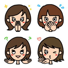 Emoji of women