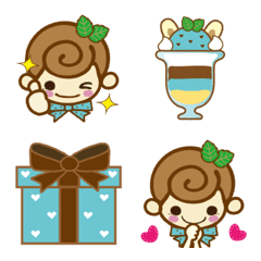 Chocolate mint prince emoji