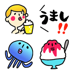 The sloppy guys summer Emoji