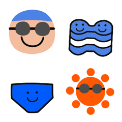 Pool Boy Emoji (Swimming)