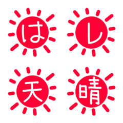 真っ赤な太陽　ひらカナ漢字201個