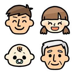 So expressive family's Emoji
