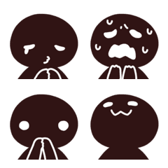 BlackBlackMan Emoji