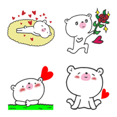 LOVE LOVE LOVE bear(Emoji)