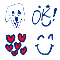 blue mood dog