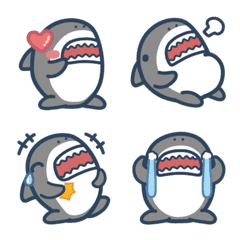 Mr. Shark Emoji 2.0