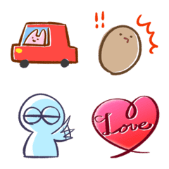 AITU & DARUMA & HYANN emoji