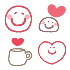Kurakichi's handpainted lovely emoji