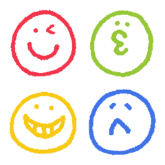 Kurakichi's handpainted smile emoji