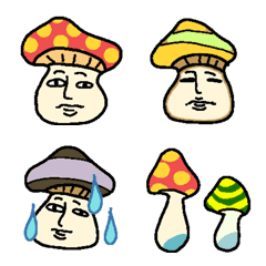 Small smile mushroom