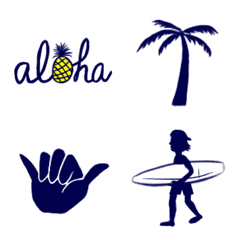 aloha emoji 