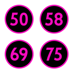 Blackpink color numbers (41-80)