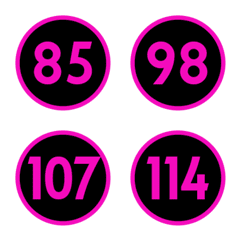 Blackpink color numbers (81-120)