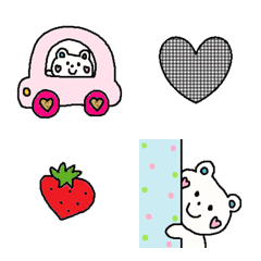 Various emoji 667 adult cute simple