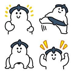 Japanese wrestler Emoji